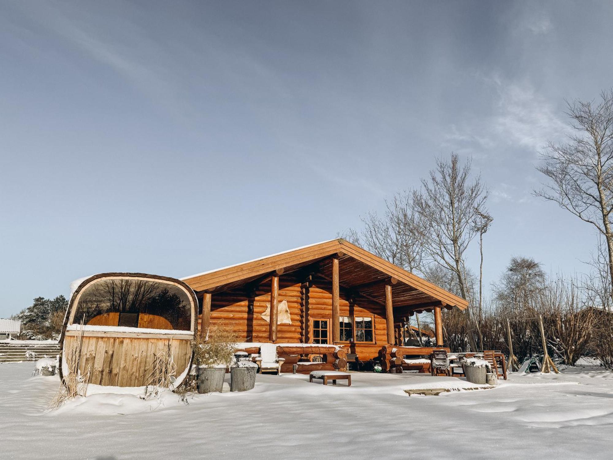 Fjordhygge - Authentic Wood Log Cabin Summerhouse Near Water, Fjord And Forest Jægerspris Exterior foto