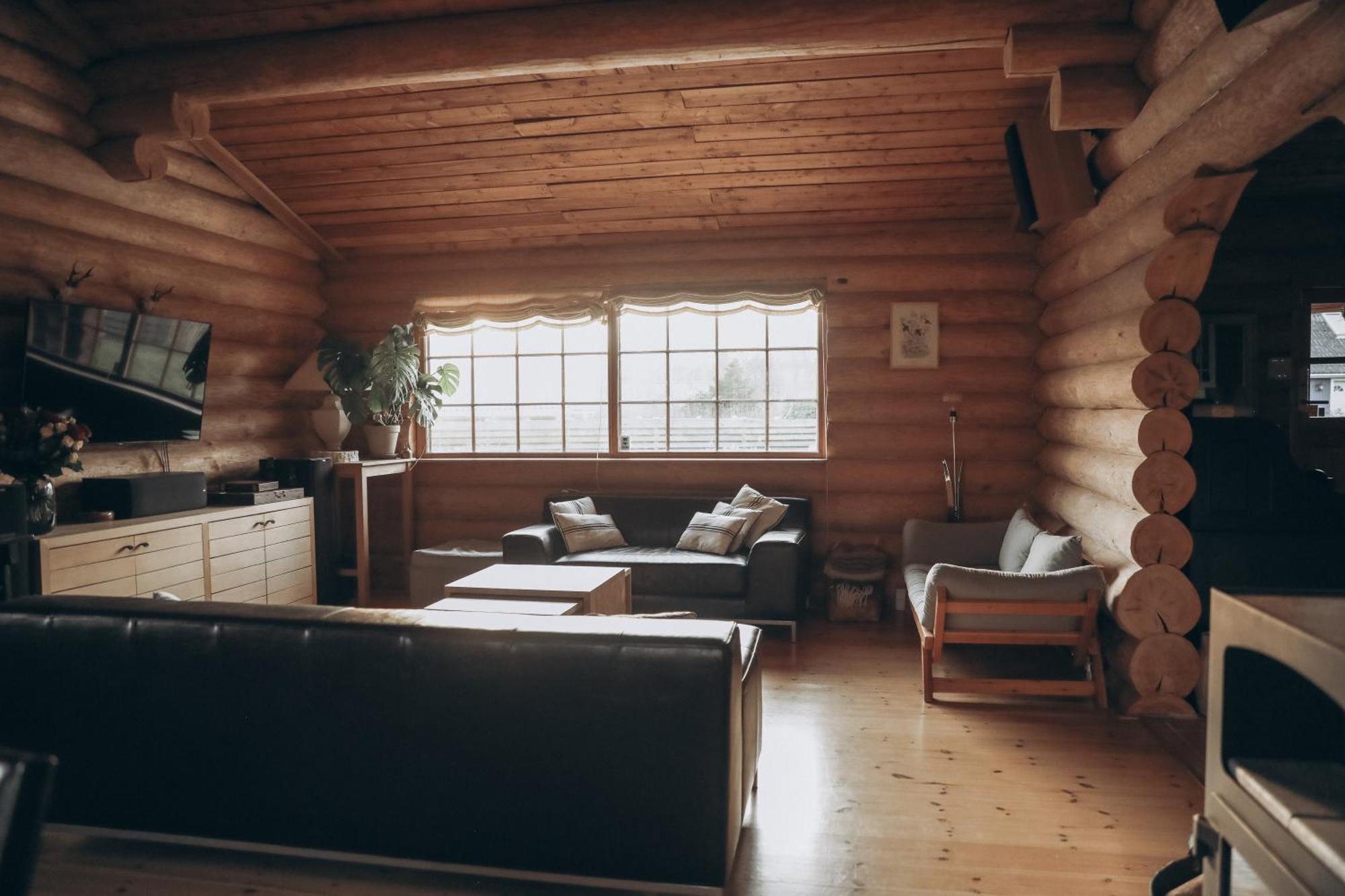 Fjordhygge - Authentic Wood Log Cabin Summerhouse Near Water, Fjord And Forest Jægerspris Exterior foto
