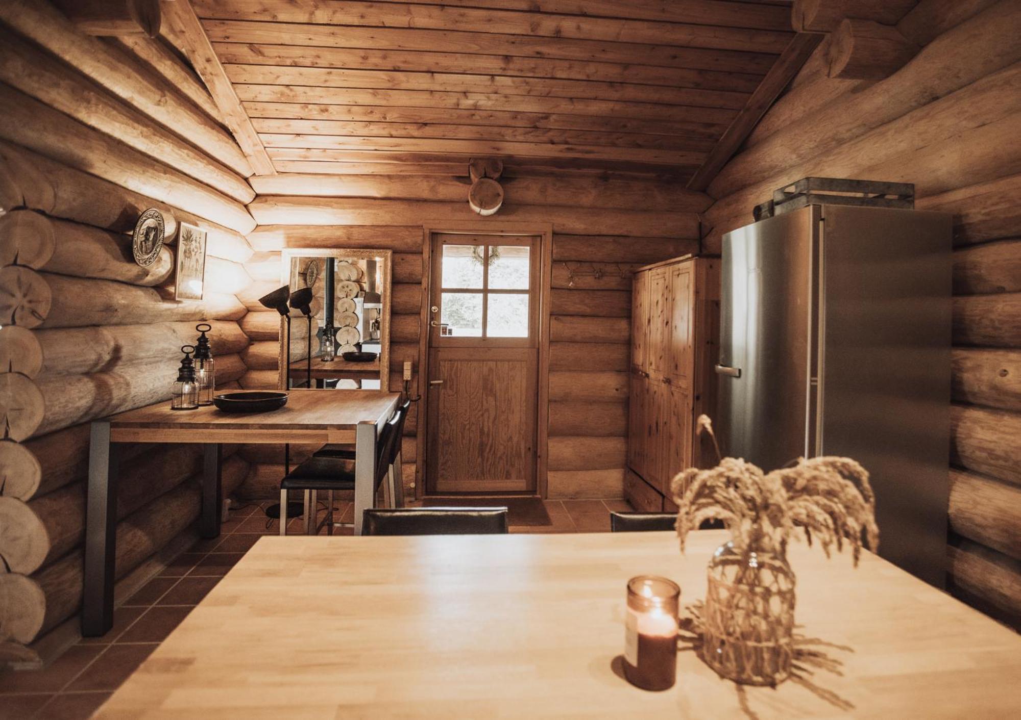 Fjordhygge - Authentic Wood Log Cabin Summerhouse Near Water, Fjord And Forest Jægerspris Exterior foto