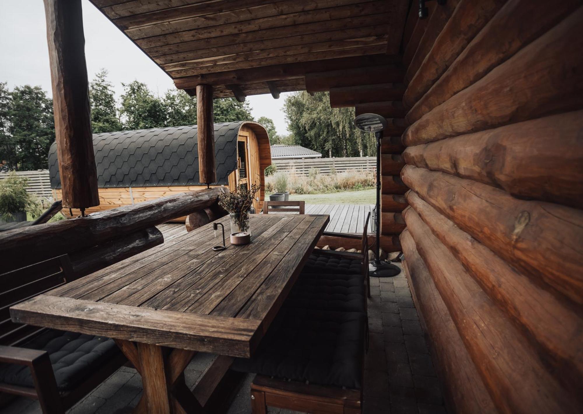 Fjordhygge - Authentic Wood Log Cabin Summerhouse Near Water, Fjord And Forest Jægerspris Exterior foto